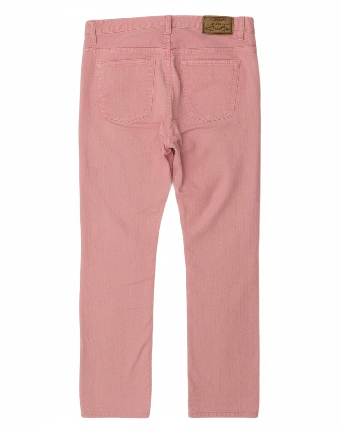 GANT Womens Dawn Regular Fit Straight Casual Trousers W29 L32 Pink Cotton