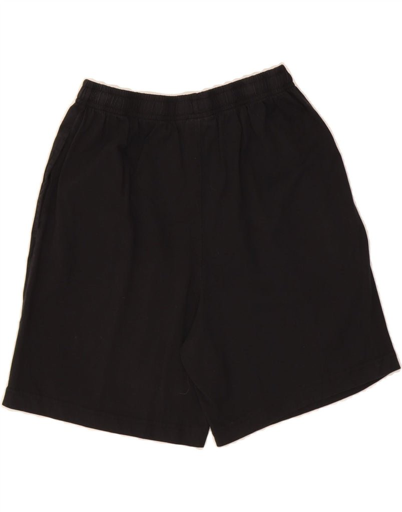CHAMPION Mens Graphic Sport Shorts Large  Black Vintage Champion and Second-Hand Champion from Messina Hembry 