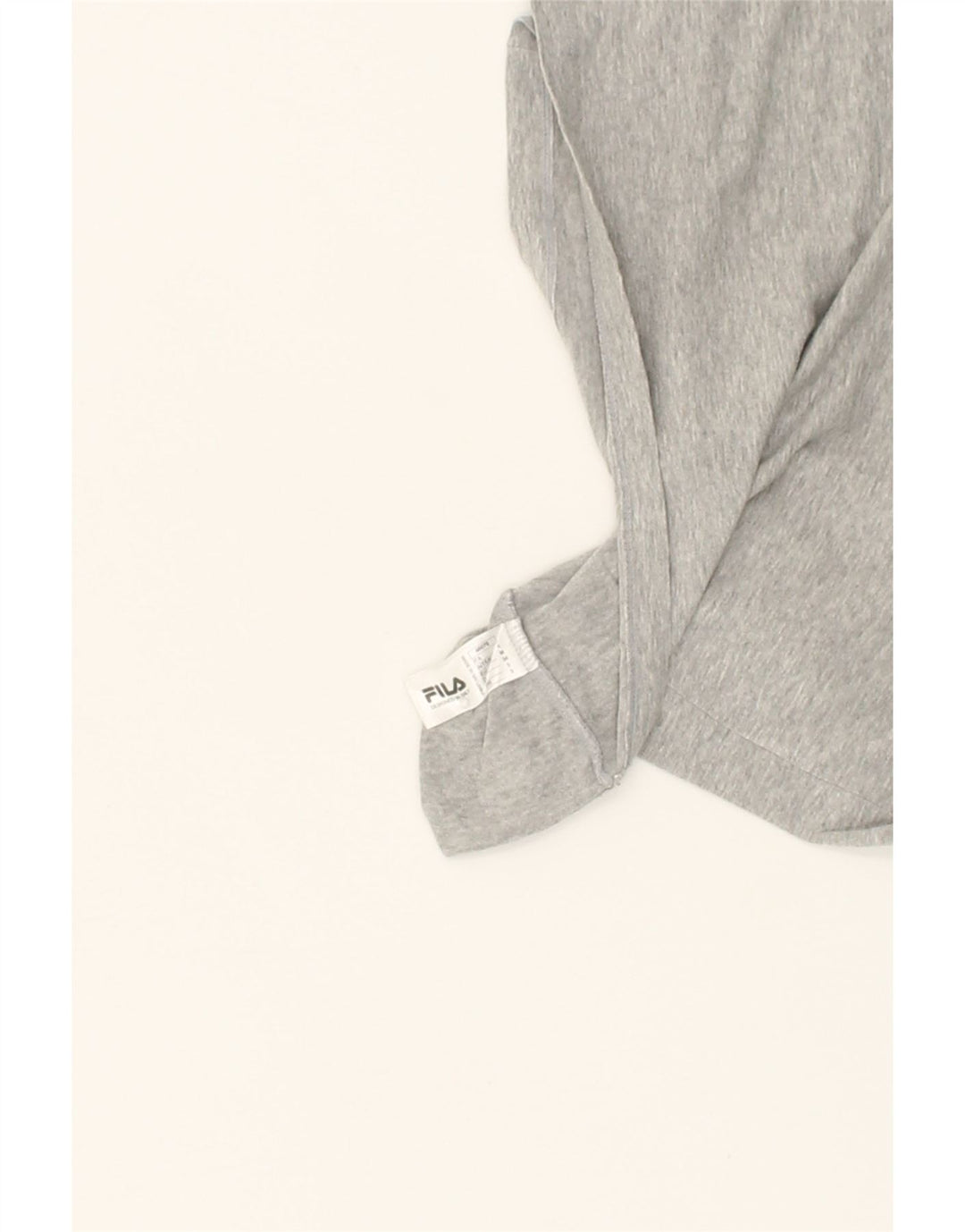 FILA Mens T-Shirt Top Medium Grey Cotton Vintage Fila and Second-Hand Fila from Messina Hembry 