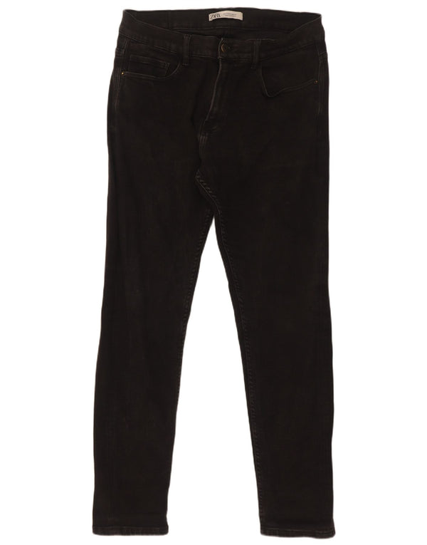 Zara Mens Skinny Jeans EU 44 Large W34 L32 Black