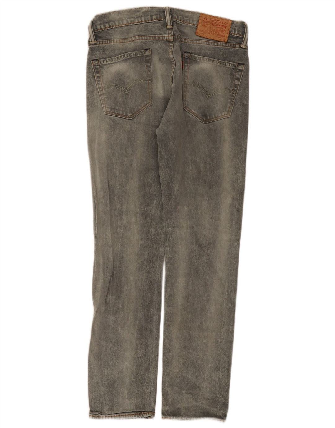 Levi's Mens 510 Skinny Jeans W30 L30 Grey Cotton