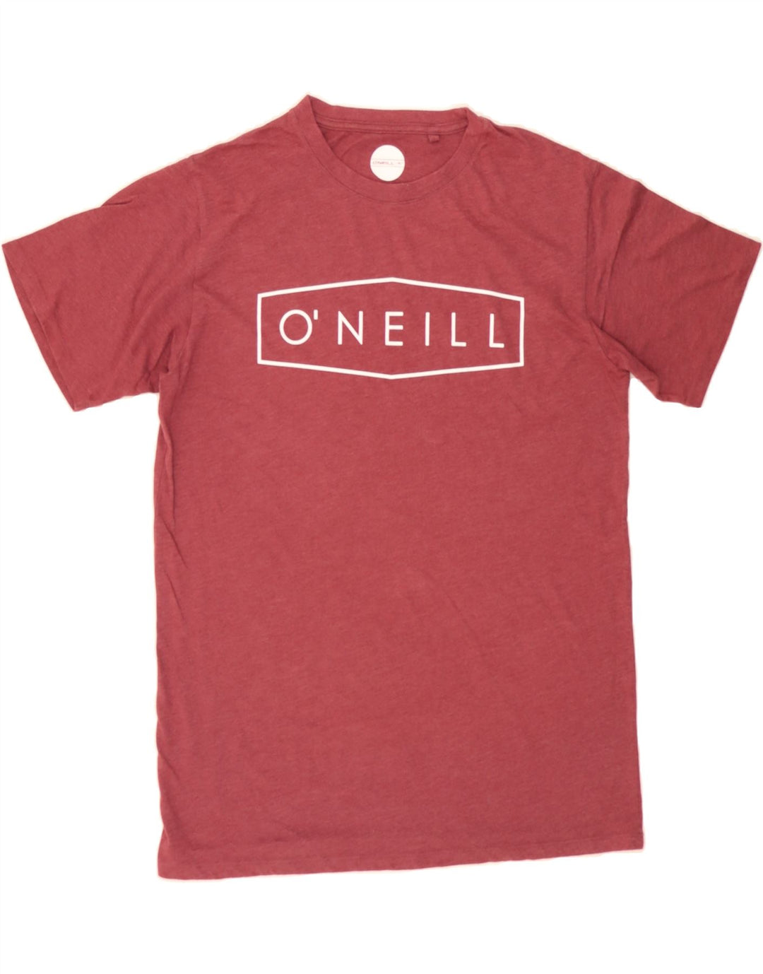O'NEILL Mens Graphic T-Shirt Top Large Red Cotton Vintage O'Neill and Second-Hand O'Neill from Messina Hembry 