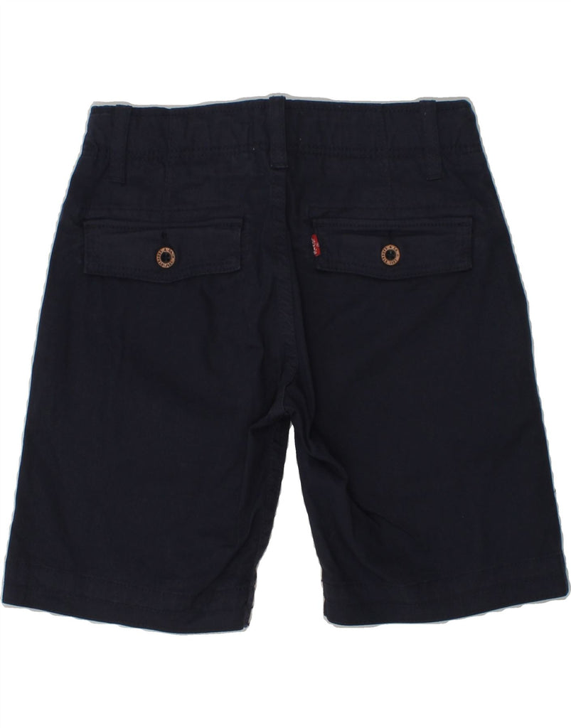 LEVI'S Boys Chino Shorts 7-8 Years W24  Navy Blue | Vintage Levi's | Thrift | Second-Hand Levi's | Used Clothing | Messina Hembry 