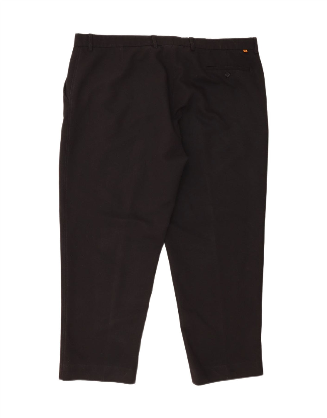 Farah Mens Straight Chino Trousers W44 L29 Black Polyester
