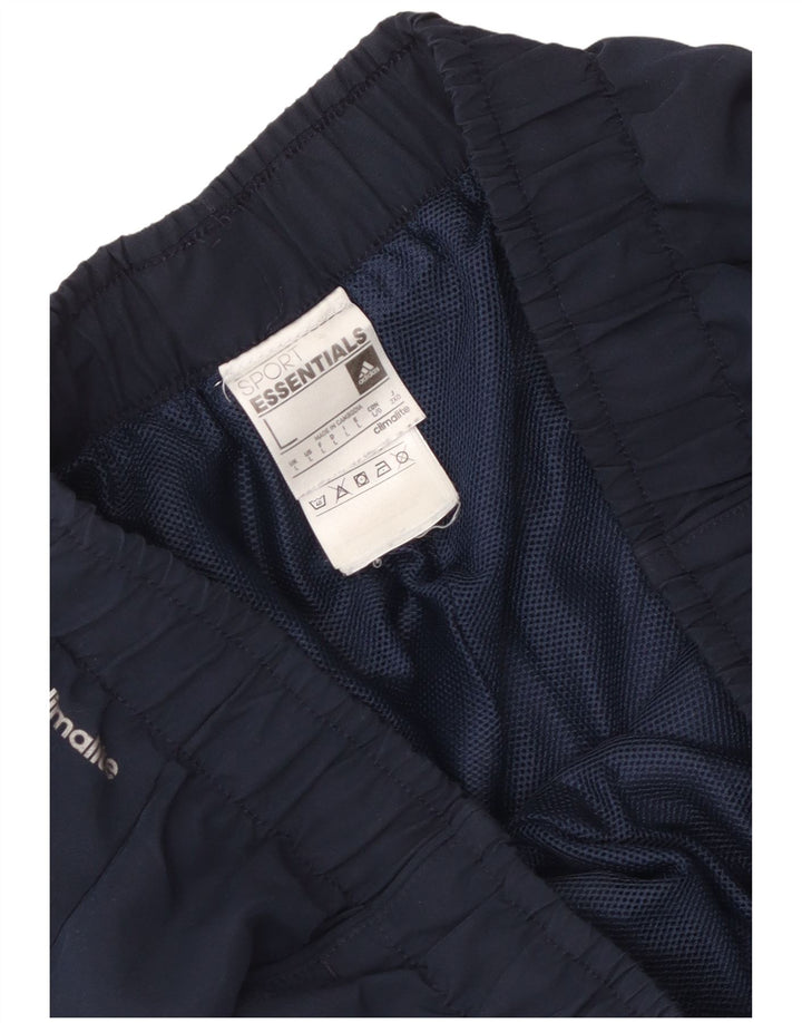 Adidas Mens Climalite Sport Shorts Large  Navy Blue Polyester