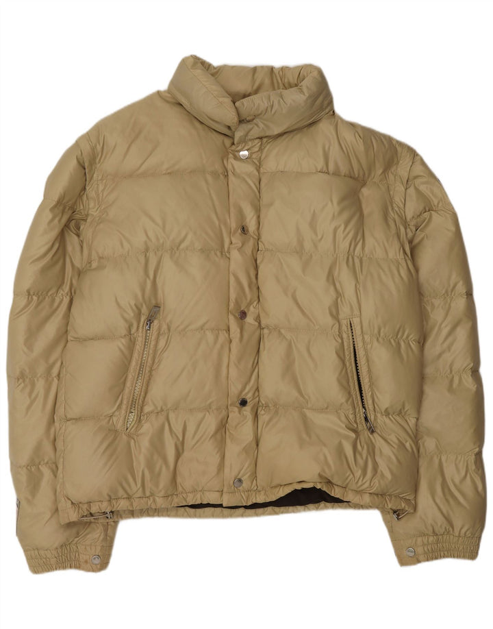 Williams Wilson Mens Padded Jacket UK 44 2XL Beige Polyamide