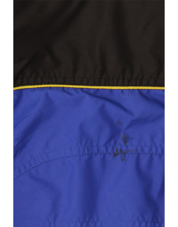 STARTER Mens Rain Jacket UK 44 2XL Multicoloured Colourblock Polyester Vintage Starter and Second-Hand Starter from Messina Hembry 