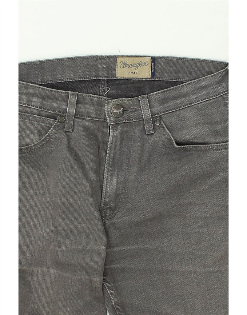 WRANGLER Mens Bostin Slim Jeans W31 L32 Grey Cotton | Vintage Wrangler | Thrift | Second-Hand Wrangler | Used Clothing | Messina Hembry 