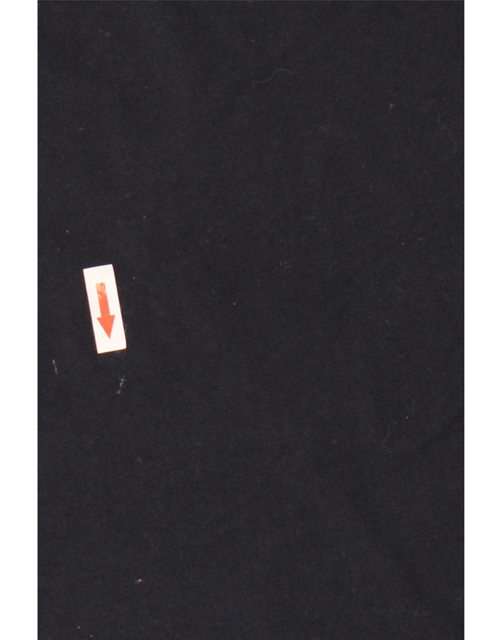 Champion Mens Graphic T-Shirt Top Medium Black Colourblock