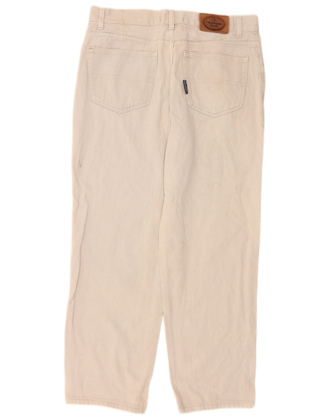 Trussardi Mens Tapered Jeans W34 L29 Beige