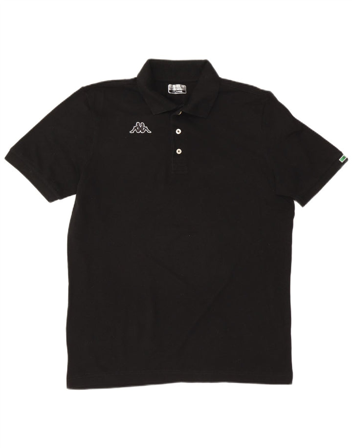KAPPA Mens Polo Shirt XL Black