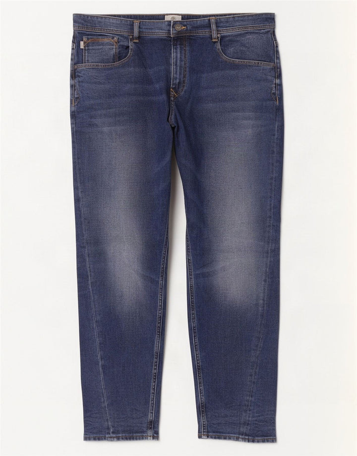 Timberland Mens Straight Jeans W42 L32 Blue Cotton