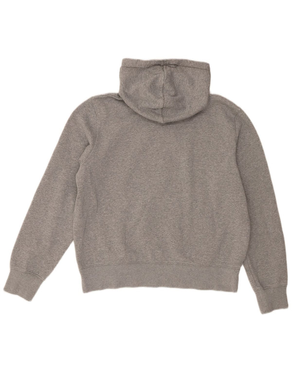 Nike Boys Hoodie Jumper 12-13 Years Large Grey Cotton