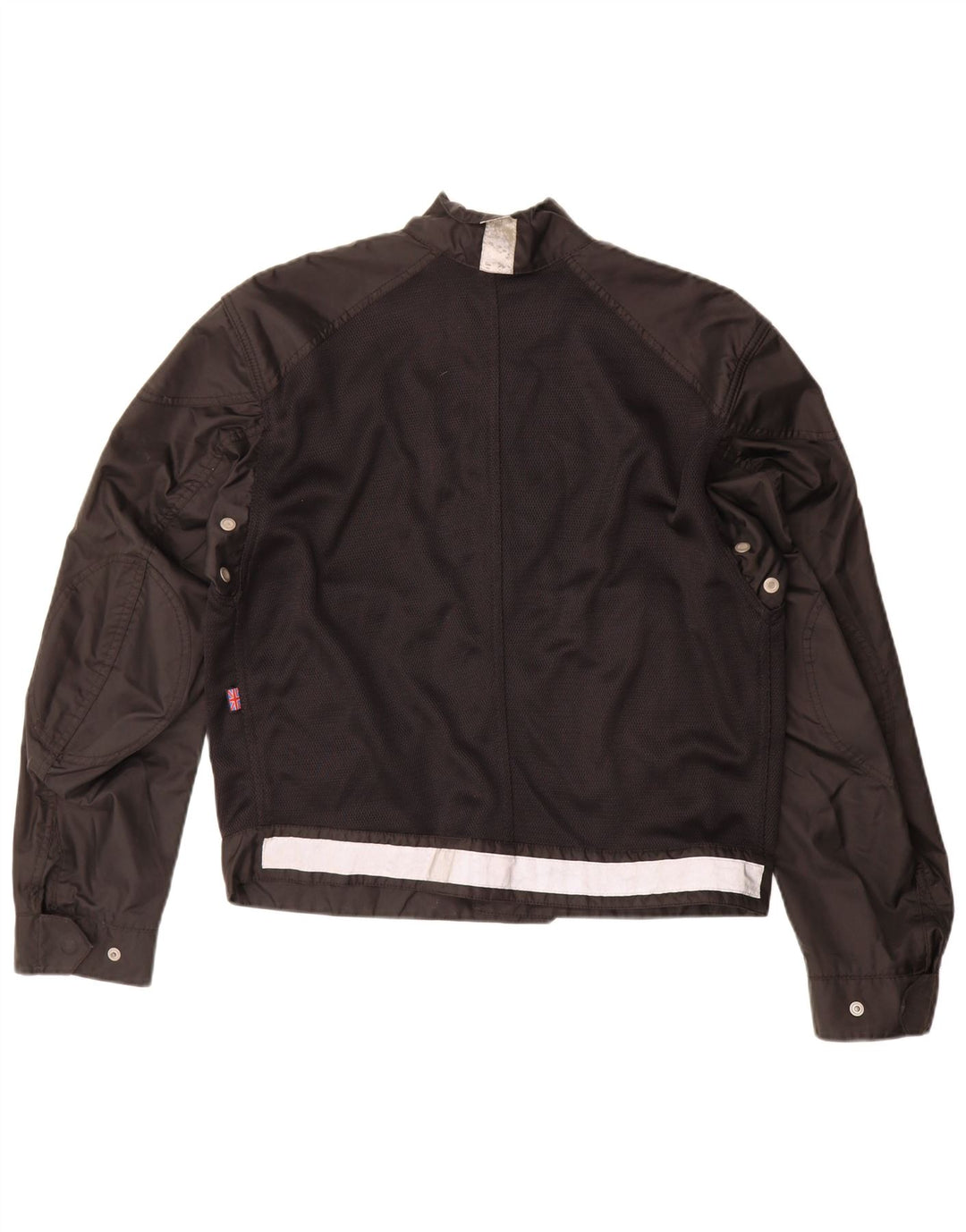 Belstaff Mens Racer Jacket UK 40 Large Black Colourblock