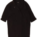 Topshop Womens Oversized Overcoat UK 14 Large Black Polyester