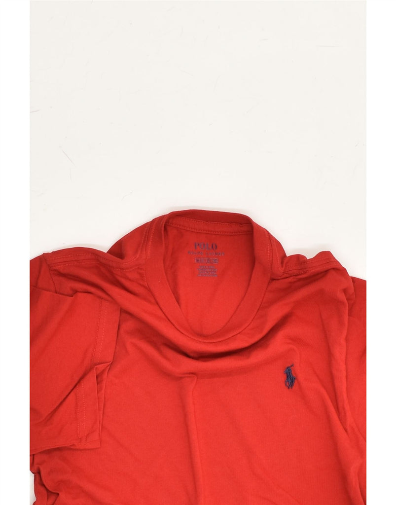 POLO RALPH LAUREN Boys T-Shirt Top 10-11 Years Medium Red Cotton | Vintage Polo Ralph Lauren | Thrift | Second-Hand Polo Ralph Lauren | Used Clothing | Messina Hembry 