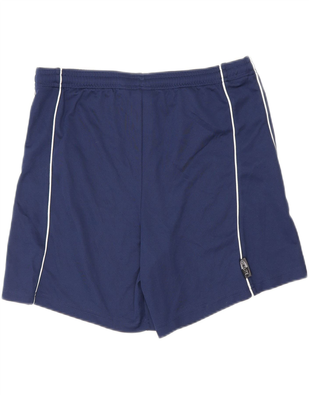 ADIDAS Boys Climalite Sport Shorts 13-14 Years  Navy Blue Polyester
