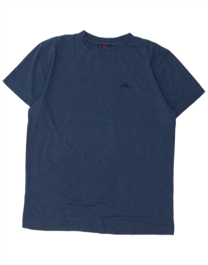 KAPPA Mens T-Shirt Top Medium Navy Blue Cotton