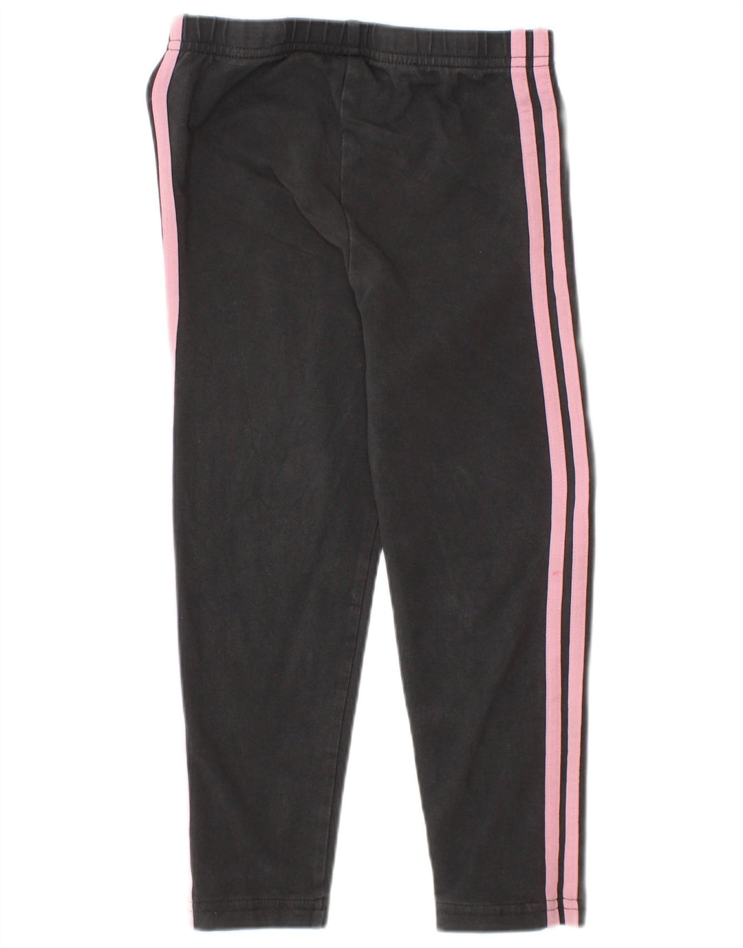 Adidas Girls Leggings 3-4 Years Grey Cotton