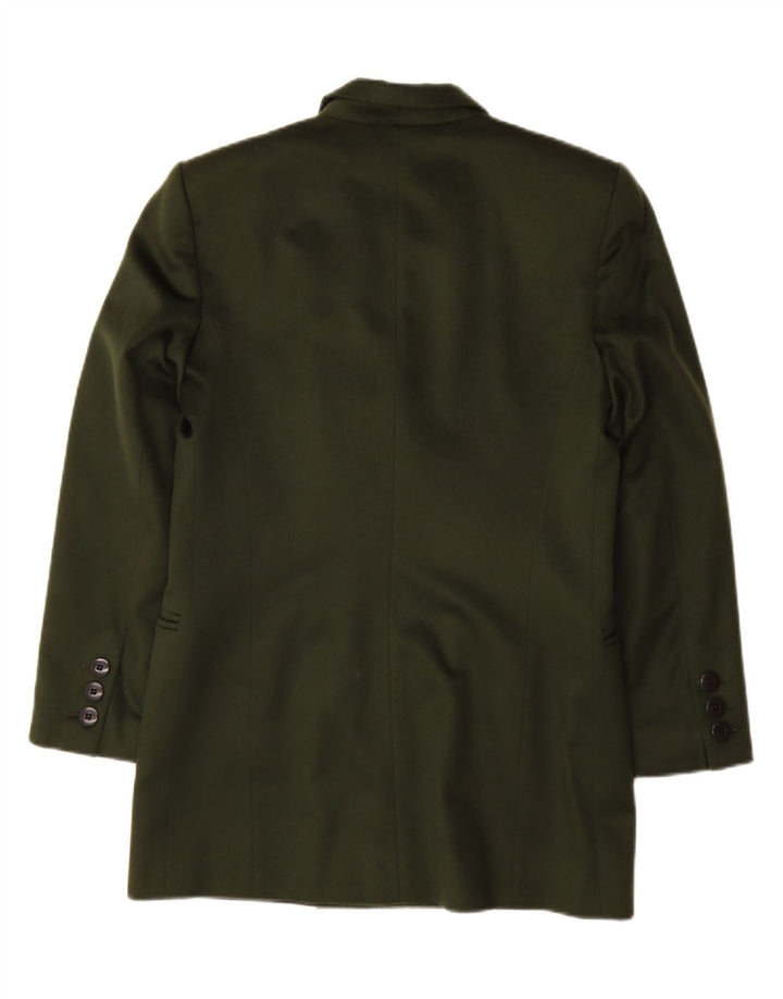 Escada Womens Margaretha Ley Blazer Jacket EU 38 Medium Green