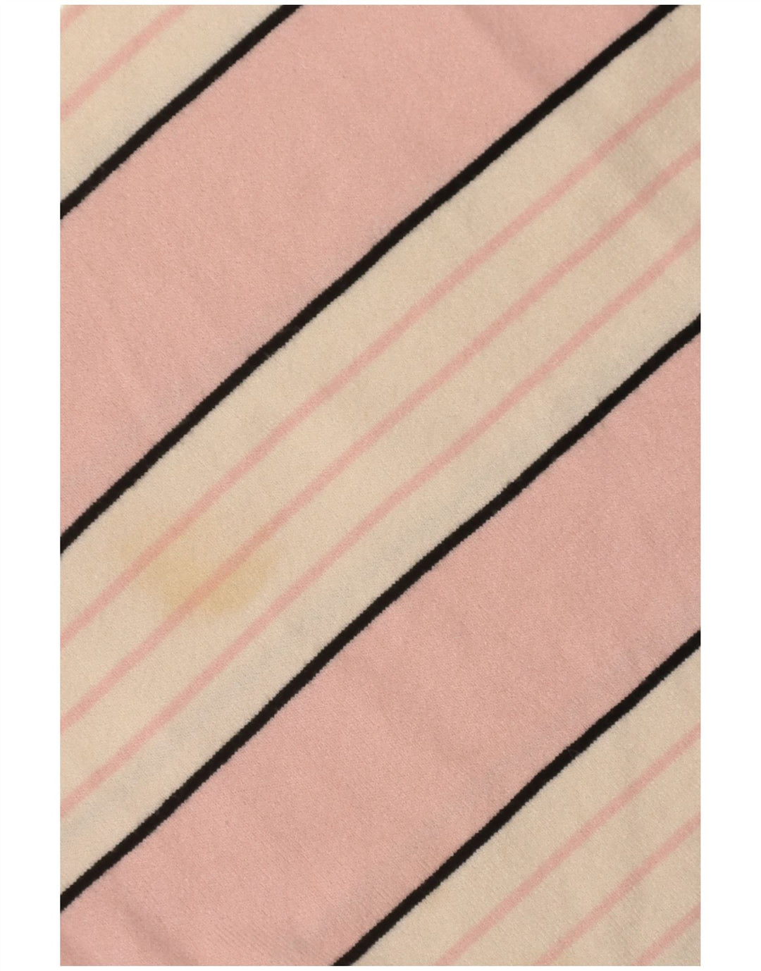Marks & Spencer Womens Top 3/4 Sleeve UK 16 Large Pink Striped Viscose
