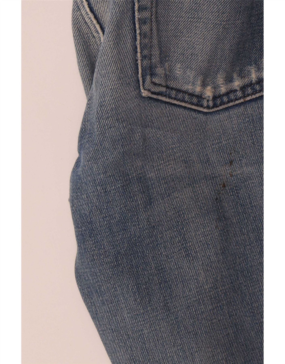 Diesel Womens Distressed Bootcut Jeans W26 L31 Blue