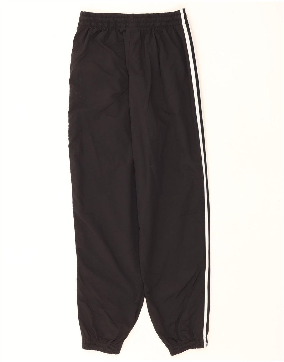 Adidas Womens Tracksuit Trousers Joggers UK 10 Small Black Polyester