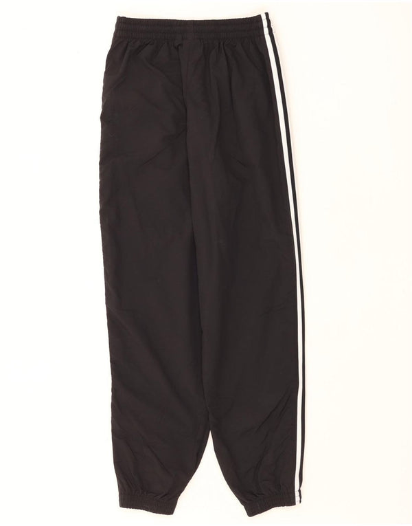 Adidas Womens Tracksuit Trousers Joggers UK 10 Small Black Polyester