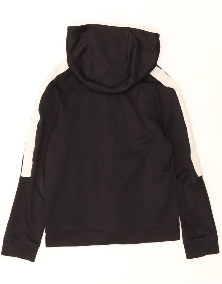 Nike Girls 10-11 Years Medium Black Colourblock Cotton