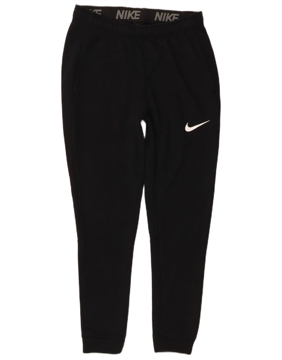 Nike Mens Dri Fit Standard Fit Tracksuit Trousers Joggers Small Black