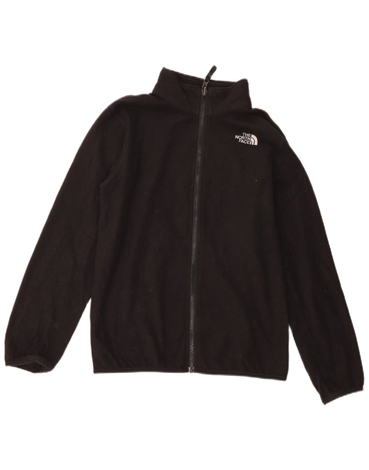 The North Face Boys Fleece Jacket 11-12 Years Large Black Polyester