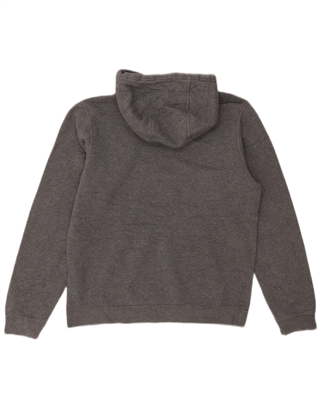Nike Mens Hoodie Jumper Small Grey Flecked Cotton
