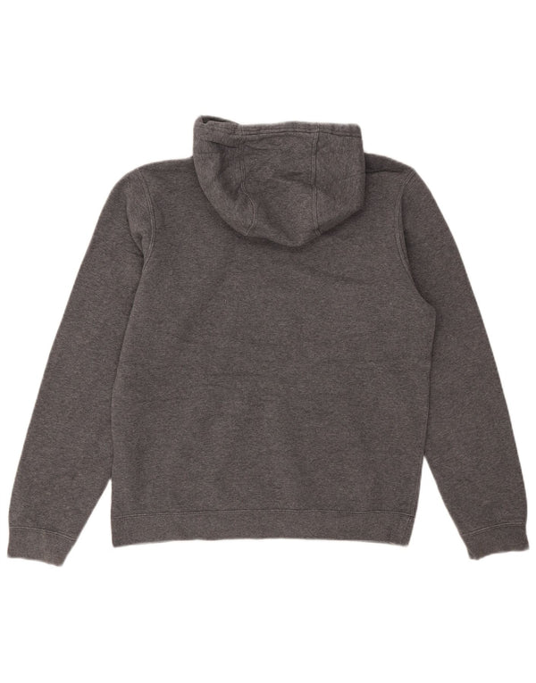 Nike Mens Hoodie Jumper Small Grey Flecked Cotton