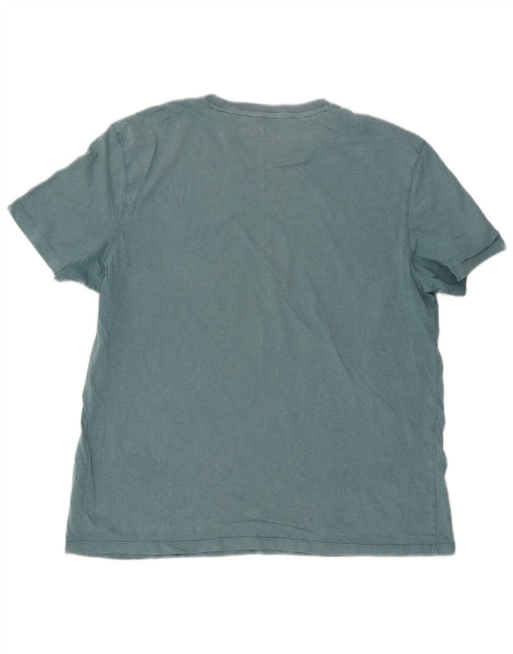 Fat Face Mens T-Shirt Top XL Blue Cotton