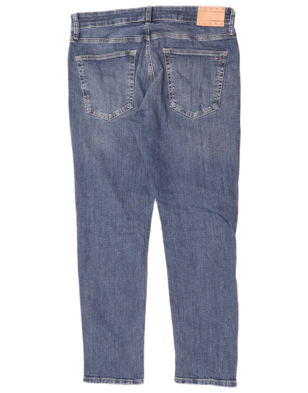 Tommy Hilfiger Mens Austin Slim Tapered Jeans W33 L30 Blue Cotton