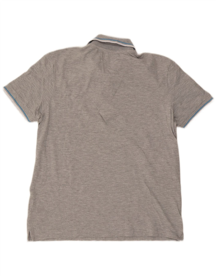 Diadora Mens Polo Shirt XL Grey Cotton