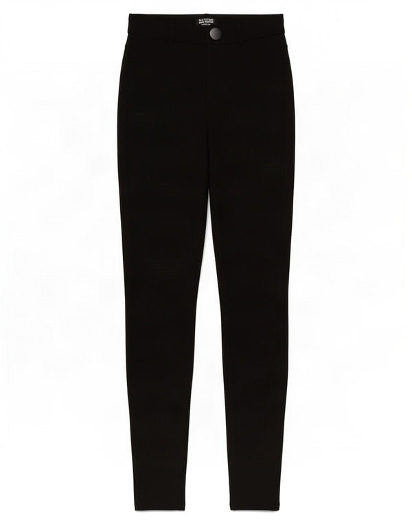 Zara Womens Trafaluc High Waist Leggings UK 10 Small Black