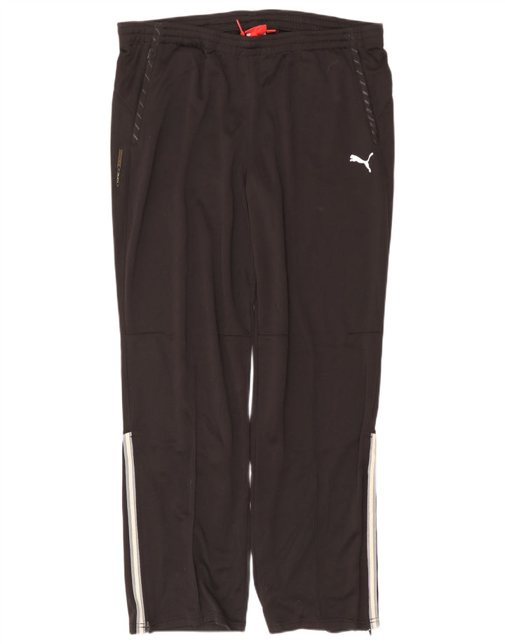 Puma Mens Tracksuit Trousers XL Black Polyester