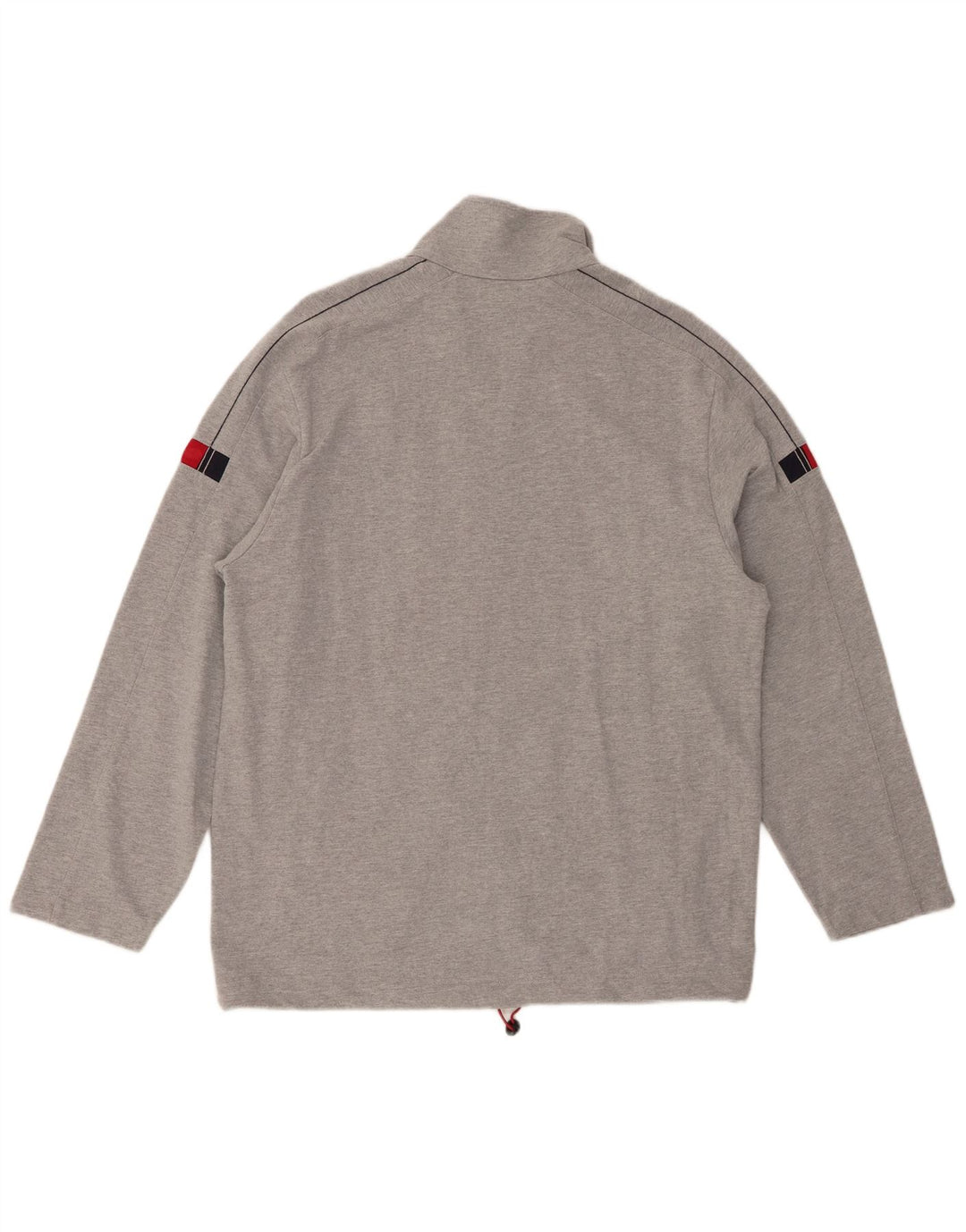 LOTTO Mens Tracksuit Top Jacket Large Grey Cotton