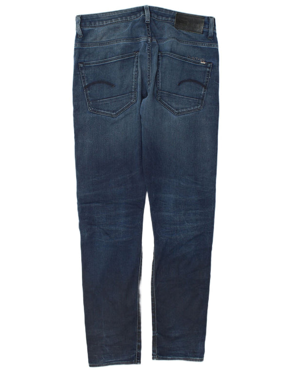 G-Star Raw Mens 3301 Slim Jeans W32 L34 Blue Cotton