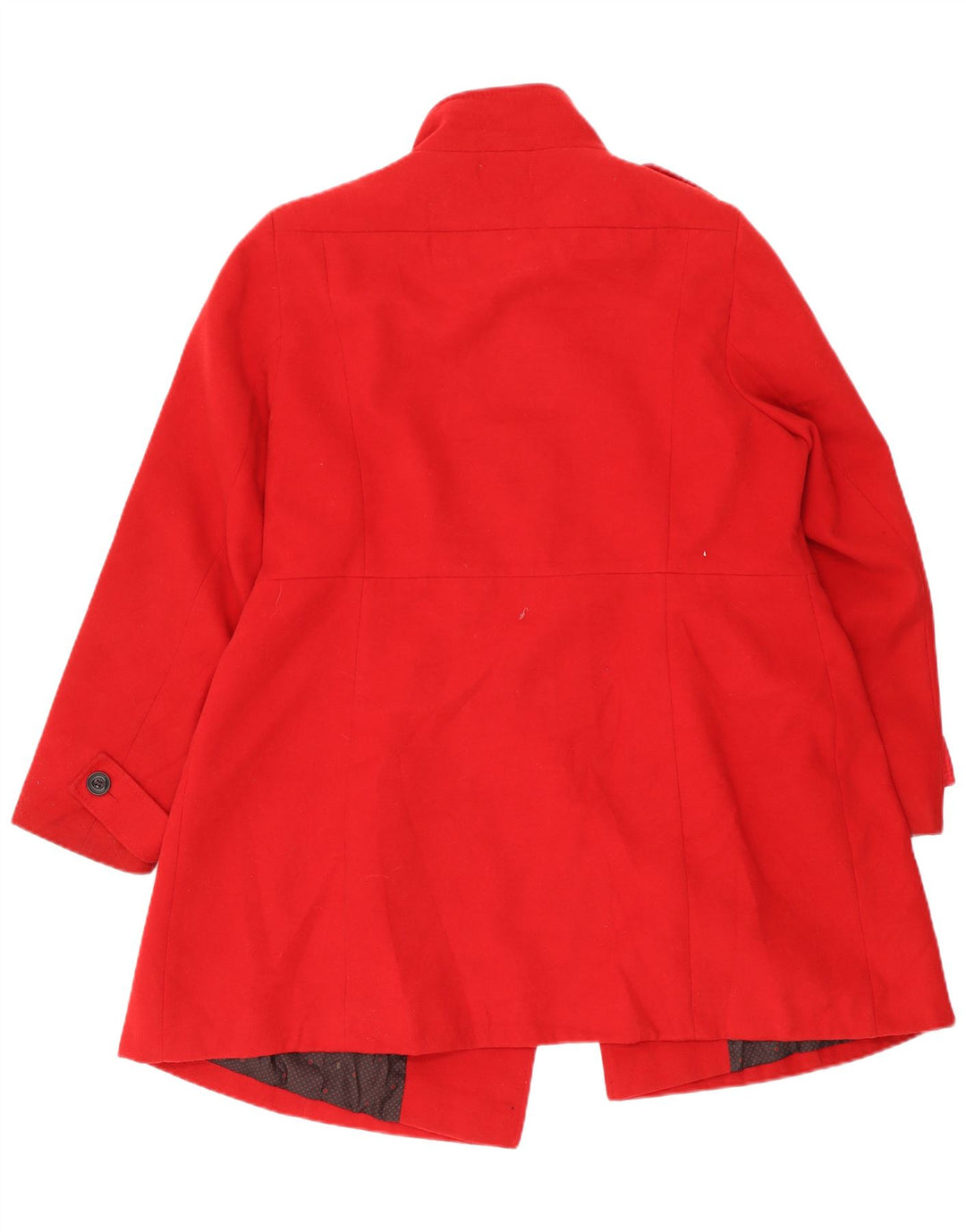 Marks & Spencer Womens Military Double Breasted Coat UK 20 2XL Red