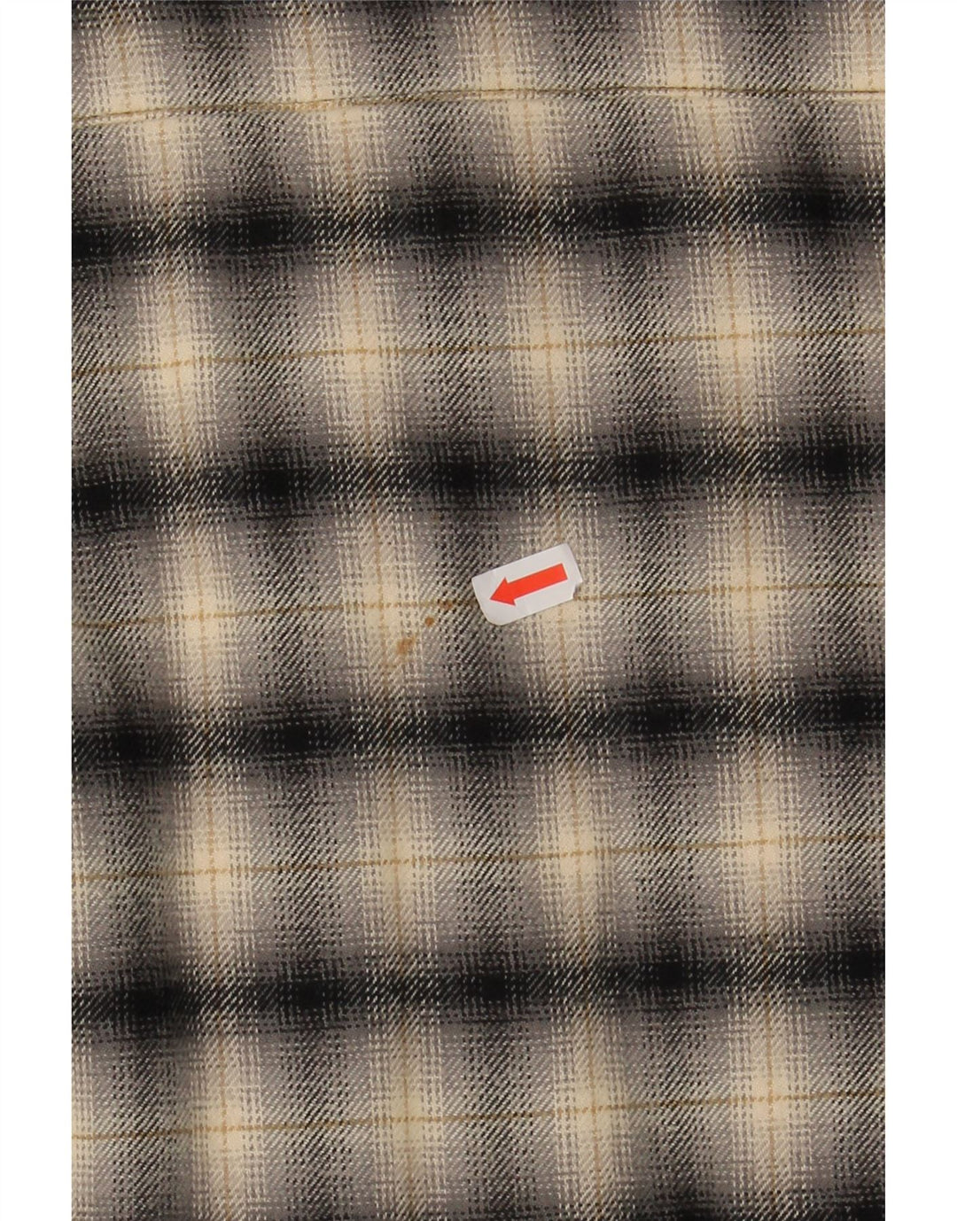 EDDIE BAUER Womens Lumberjack  Flannel Shirt UK 16 Large Beige Check Vintage Eddie Bauer and Second-Hand Eddie Bauer from Messina Hembry 