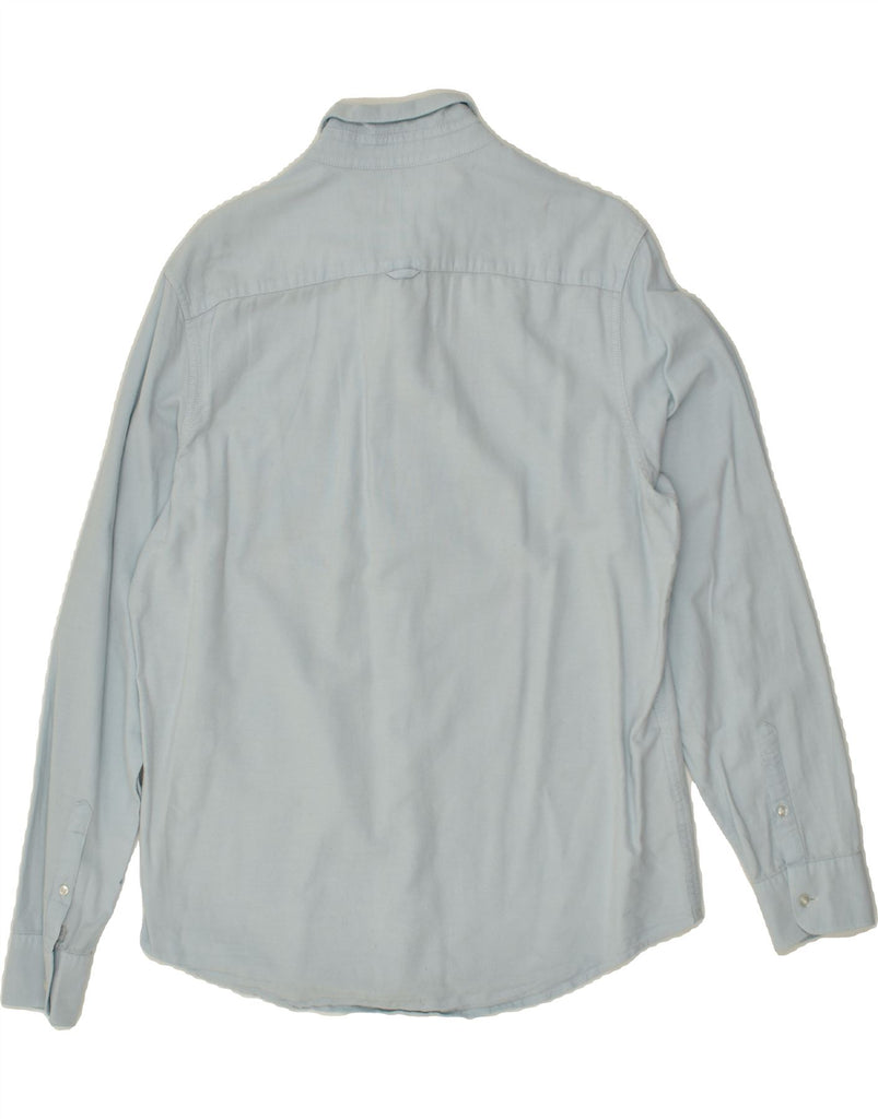 PENGUIN Mens Heritage Slim Fit Shirt Large Blue | Vintage Penguin | Thrift | Second-Hand Penguin | Used Clothing | Messina Hembry 