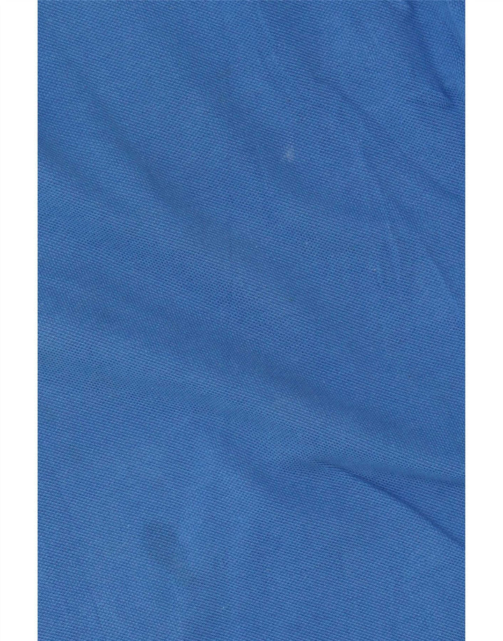 Puma Mens Polo Shirt 2XL Blue Cotton