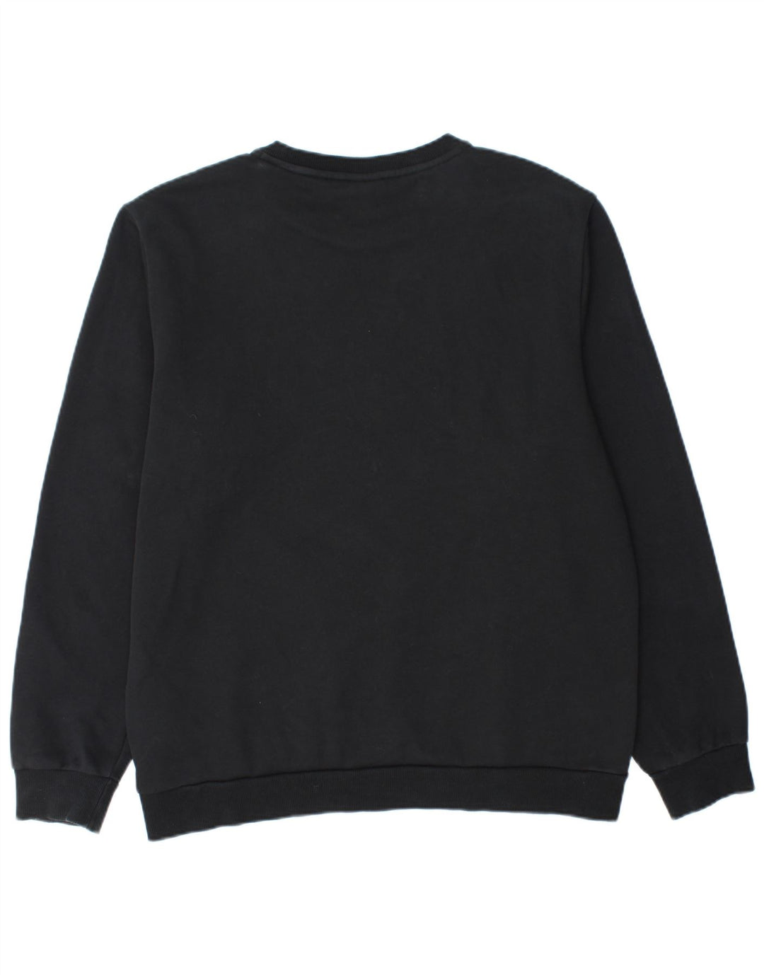 Puma Mens Graphic Sweatshirt Jumper Large Black Cotton