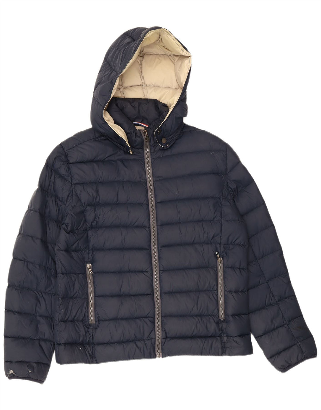 Colmar Mens Hooded Padded Jacket IT 52 Large Navy Blue