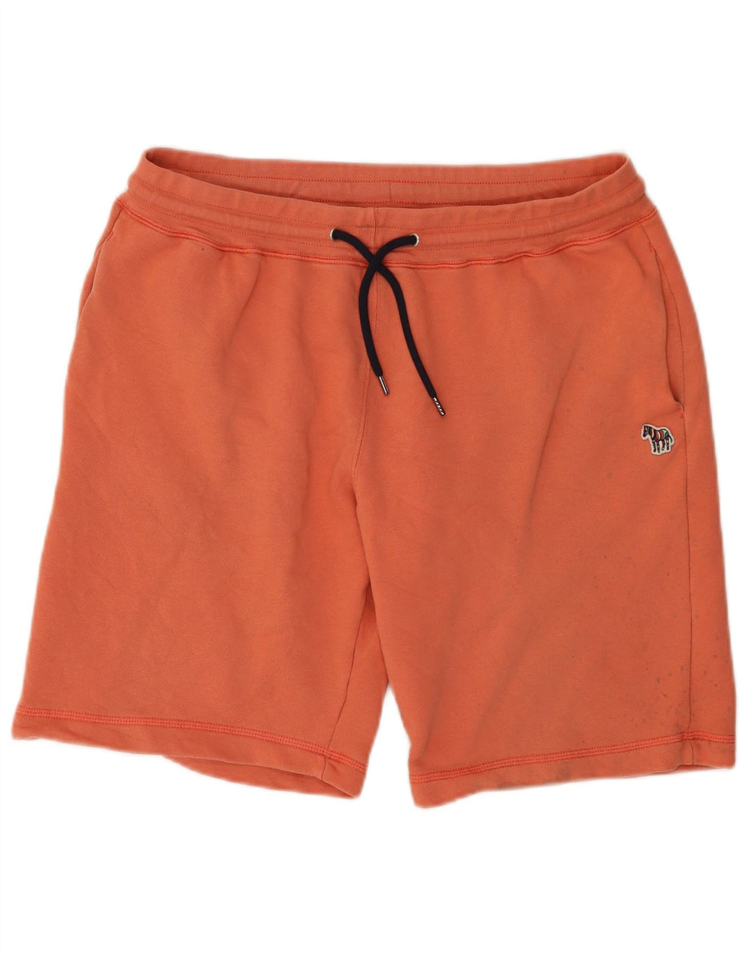 PAUL SMITH Mens Sport Shorts 2XL  Orange Cotton