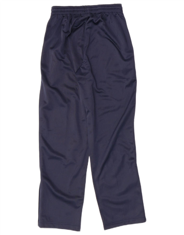 LOTTO Boys Tracksuit Trousers 9-10 Years Small Navy Blue Polyester