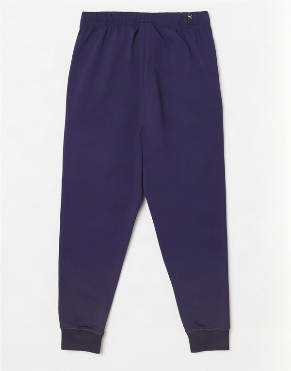 Puma Mens Tracksuit Trousers Joggers XL Navy Blue Polyester