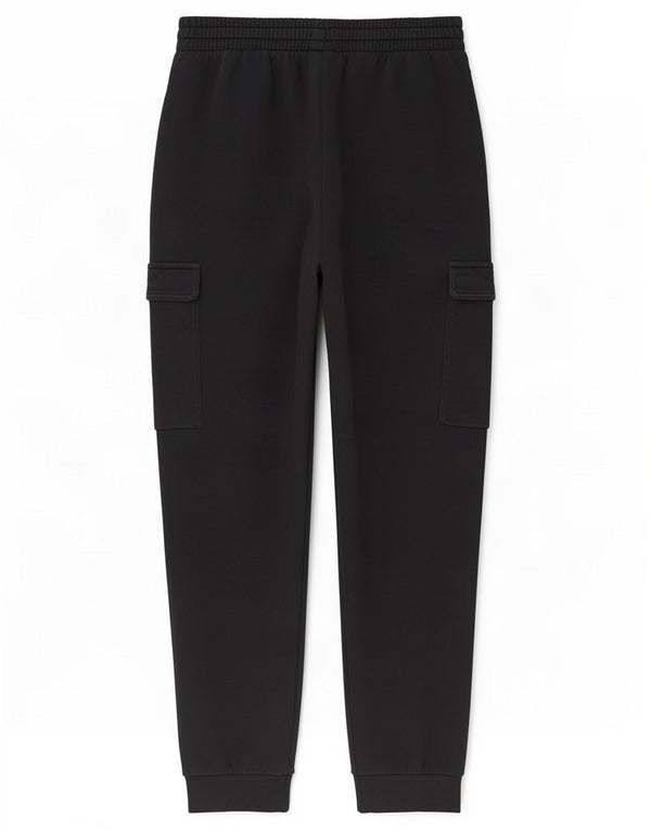Adidas Mens Cargo Tracksuit Trousers Joggers Large Black Cotton